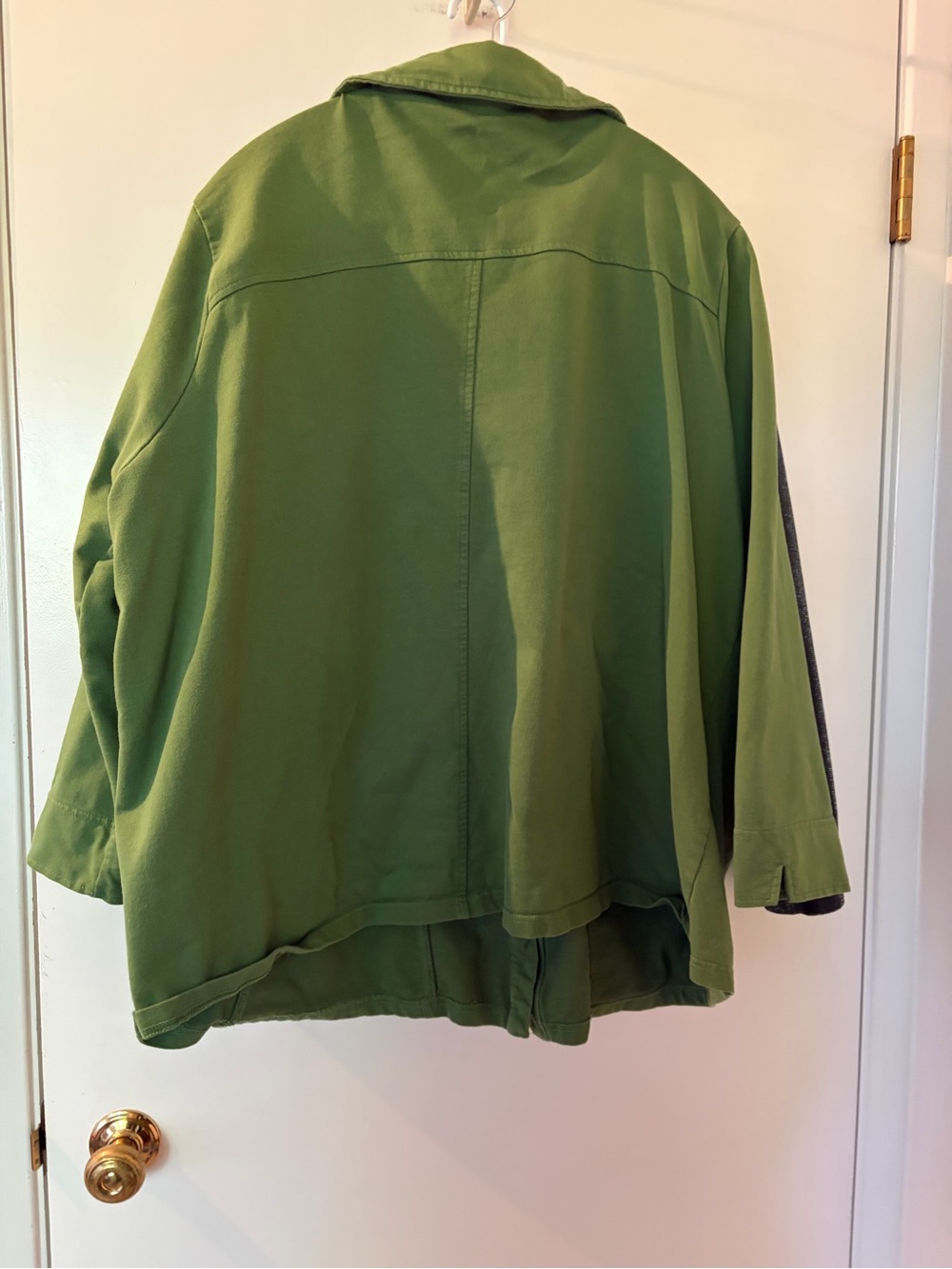 Penningtons Green Utility Button-Front Jacket - Picture 2 of 3